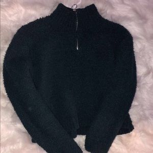 half zip kendall and kylie sherpa